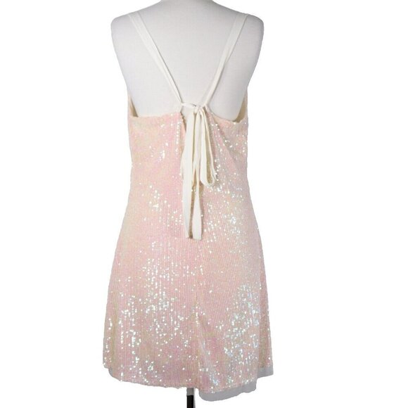 Free People Cream Mini Dress - Picture 8 of 12